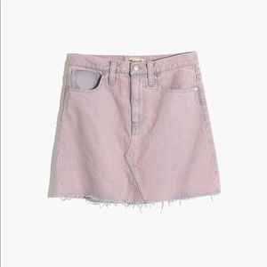 NWOT Madewell A-Line Mini Skirt
